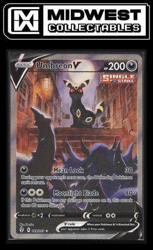 Pokémon Umbreon V (Alternate Full Art) - SWSH07: Evolving Skies #189/203 - Card ID# 10070