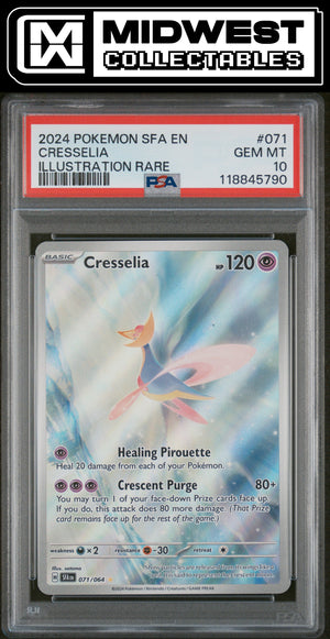 Pokémon Cresselia - 2024 Pokemon Sfa En-Shrouded Fable #071 - Card ID# 10090
