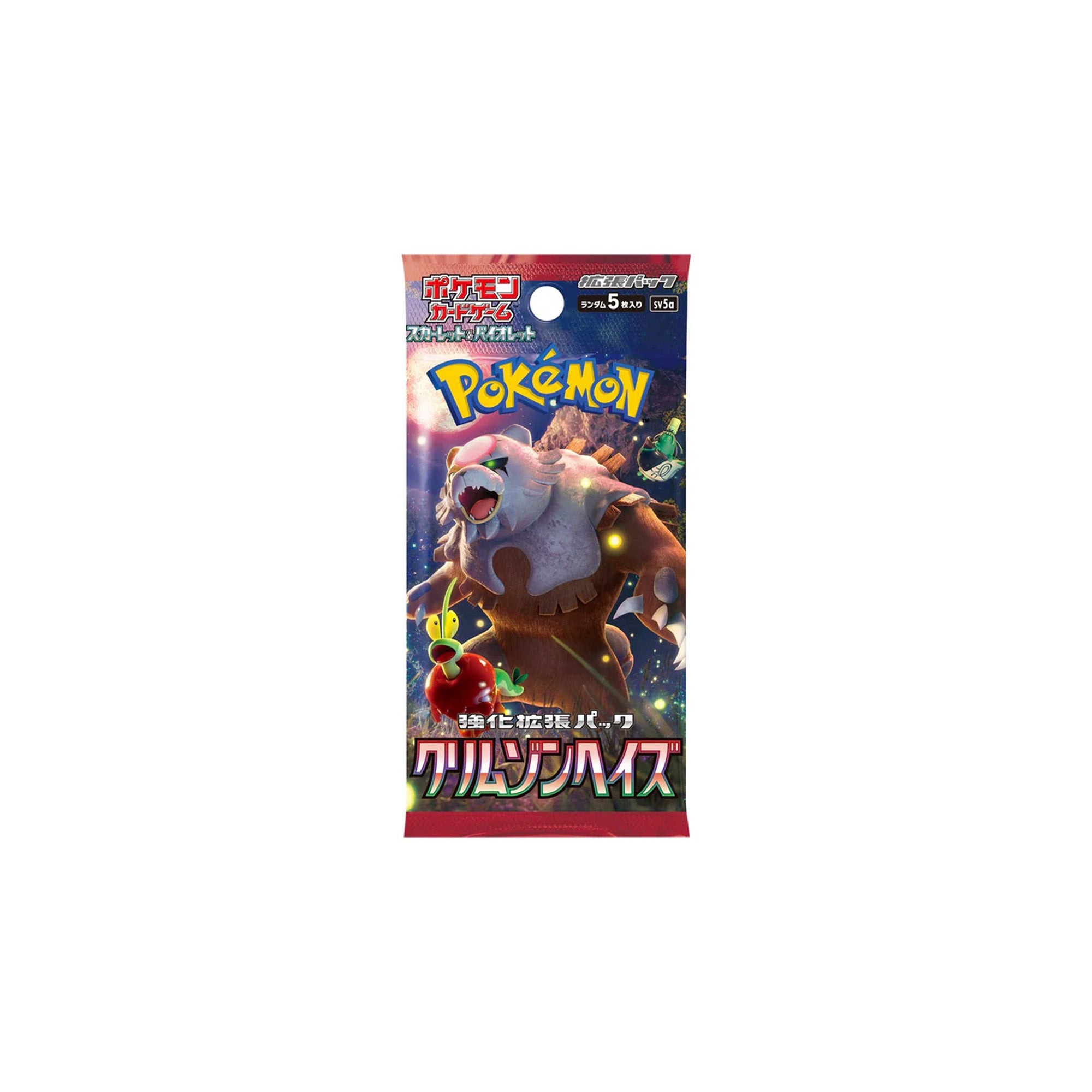 pokemon crimson haze booster box TCG Japan Scarlet & Violet SV5a The pack also offers the exciting Shield Battle feature Japanese Pokmon Crimson Haze Booster