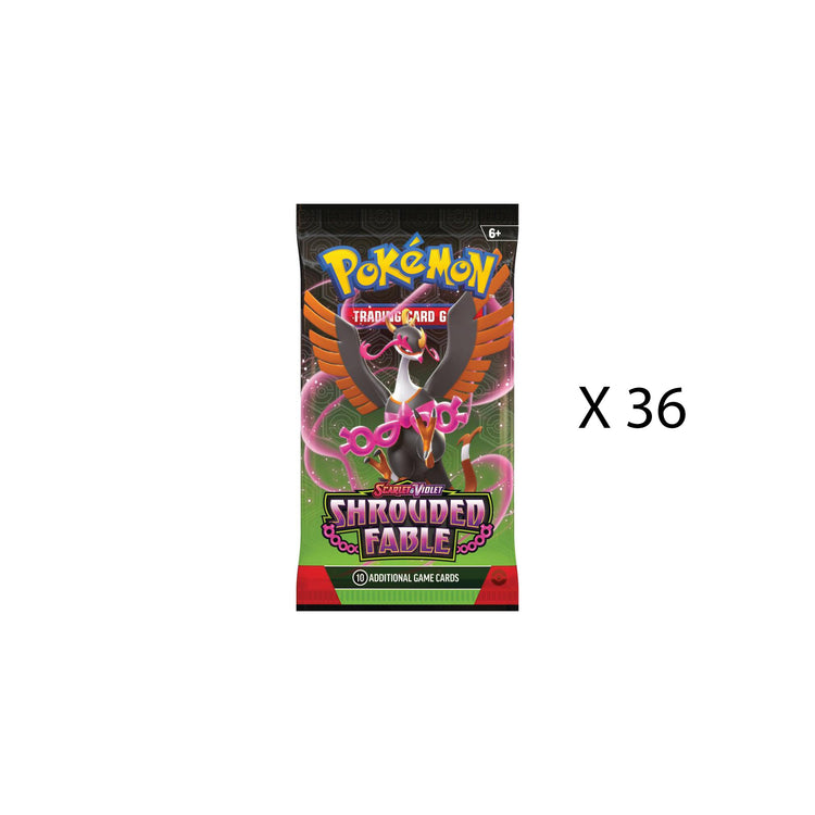 Pokémon Shrouded Fable 36 Booster Pack Bundle