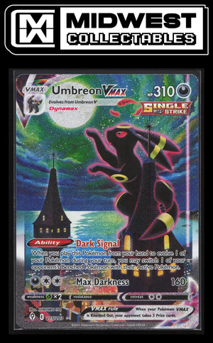 Pokémon Umbreon VMAX (Alternate Art Secret) - SWSH07: Evolving Skies #215/203 - Card ID# 10074