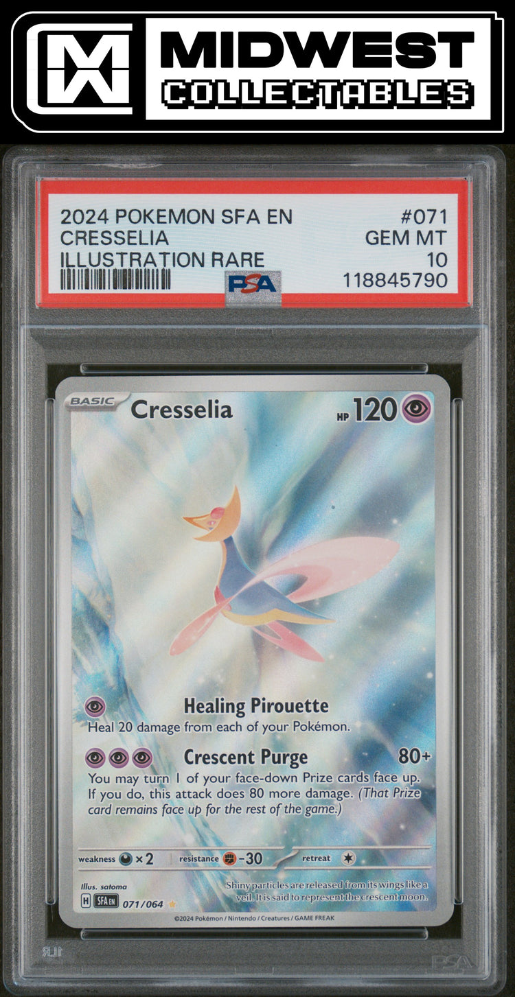 Pokémon Cresselia - 2024 Pokemon Sfa En-Shrouded Fable #071 - Card ID# 10090