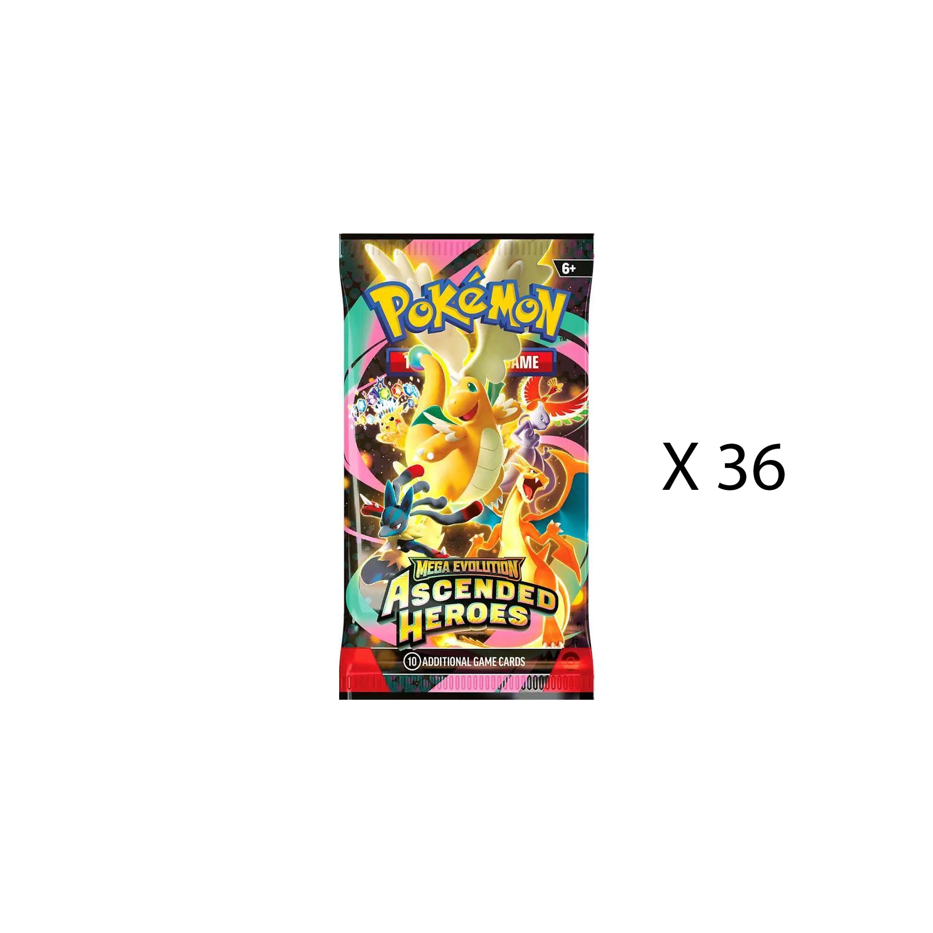 Ascended Heroes Booster Pack 36 Pack Bundle Ascended Heroes Booster Pack 36 Pack Bundle