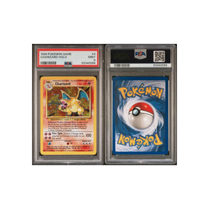 Pokémon 1999 Charizard- Holo Base Set #4 PSA 9 MINT [93340088] 