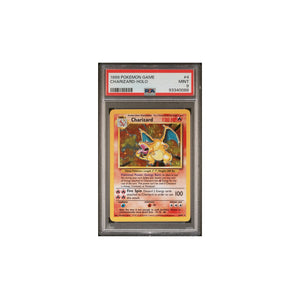 Pokémon 1999 Charizard- Holo Base Set #4 PSA 9 MINT [93340088] 