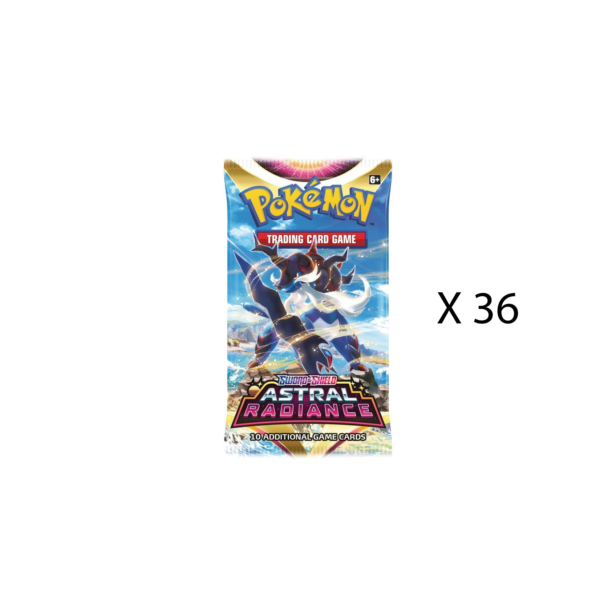 Pokémon Astral Radiance 36 Booster Pack Bundle