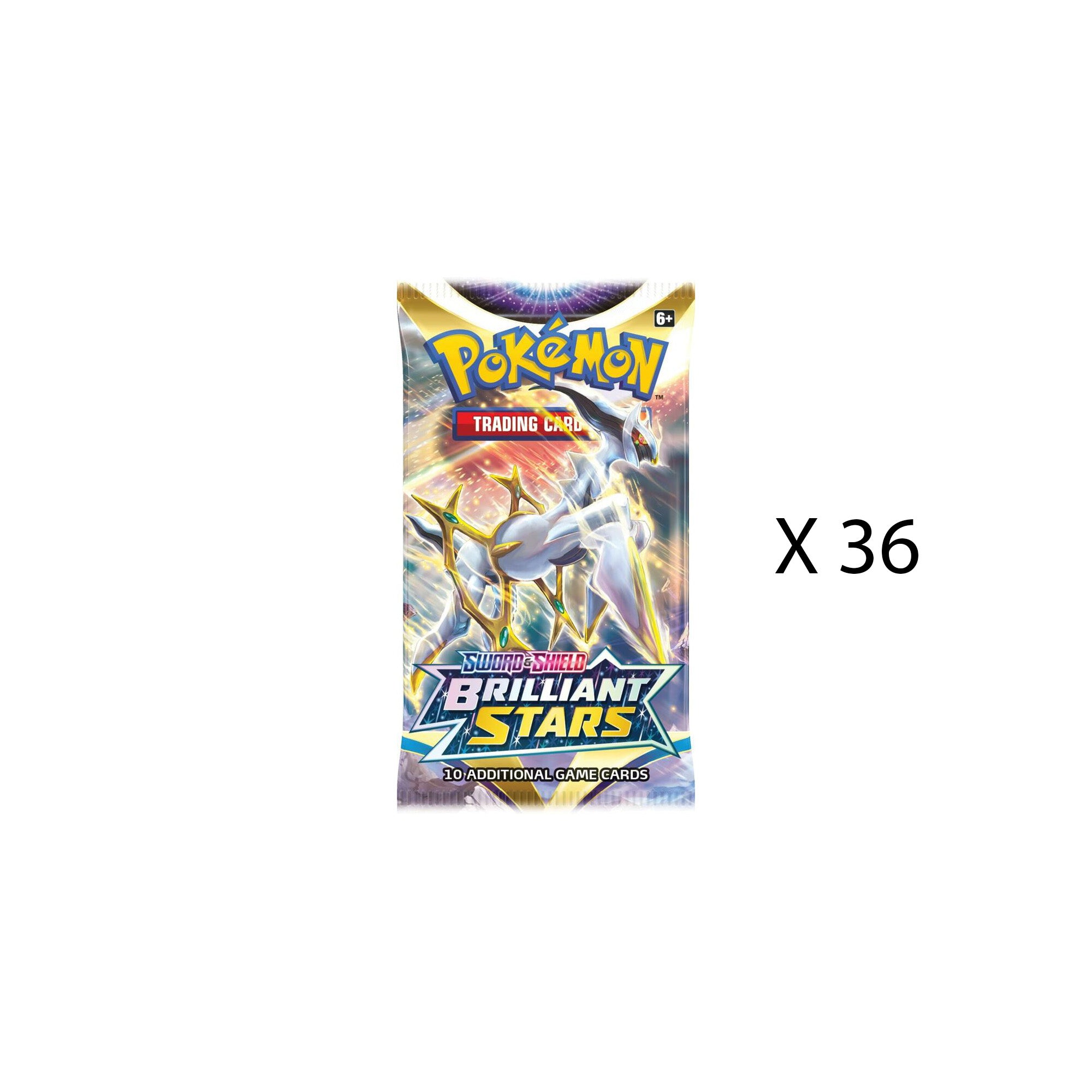 Pokémon Brilliant Stars 36 Booster Pack Bundle