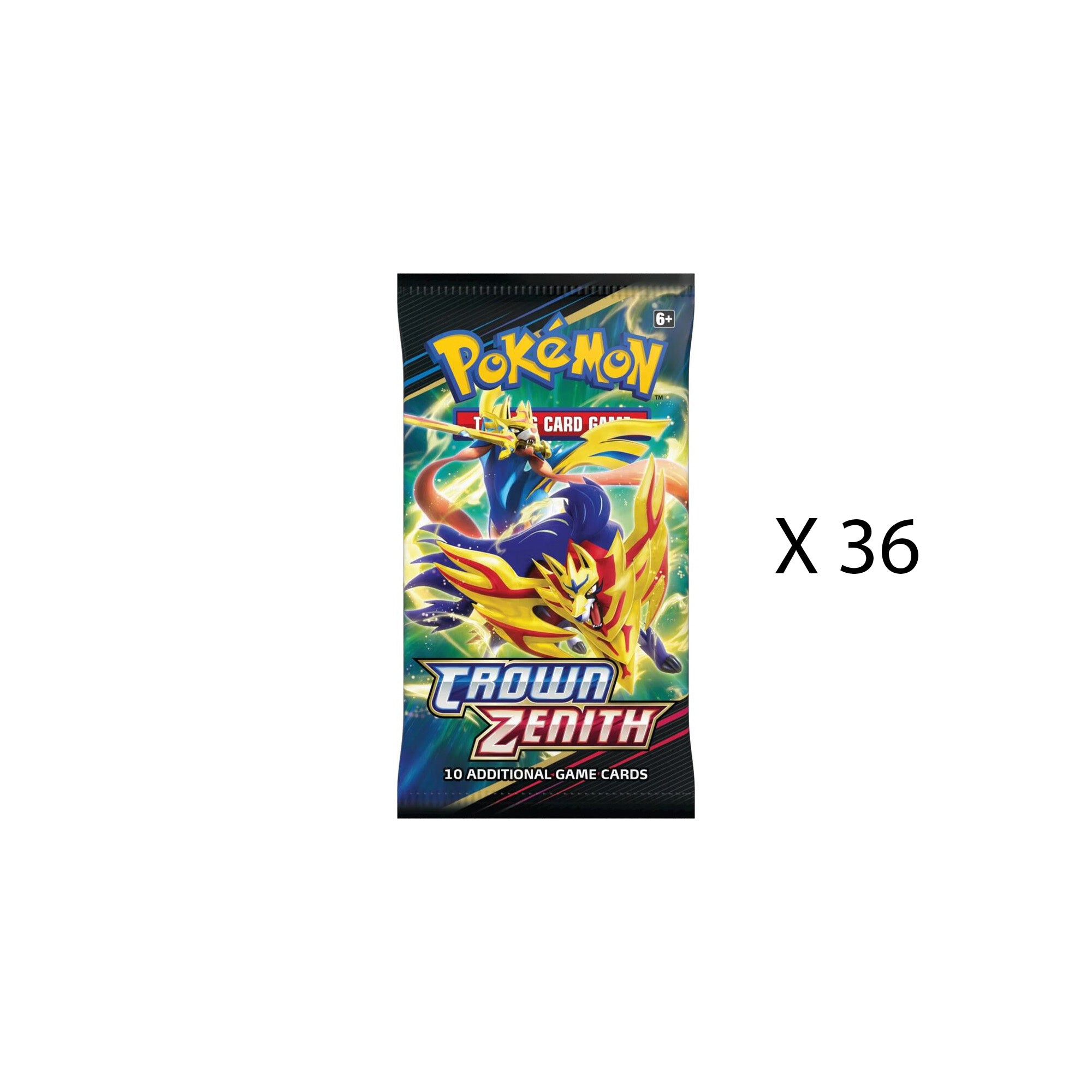 Pokémon Crown Zenith 36 Booster Pack Bundle