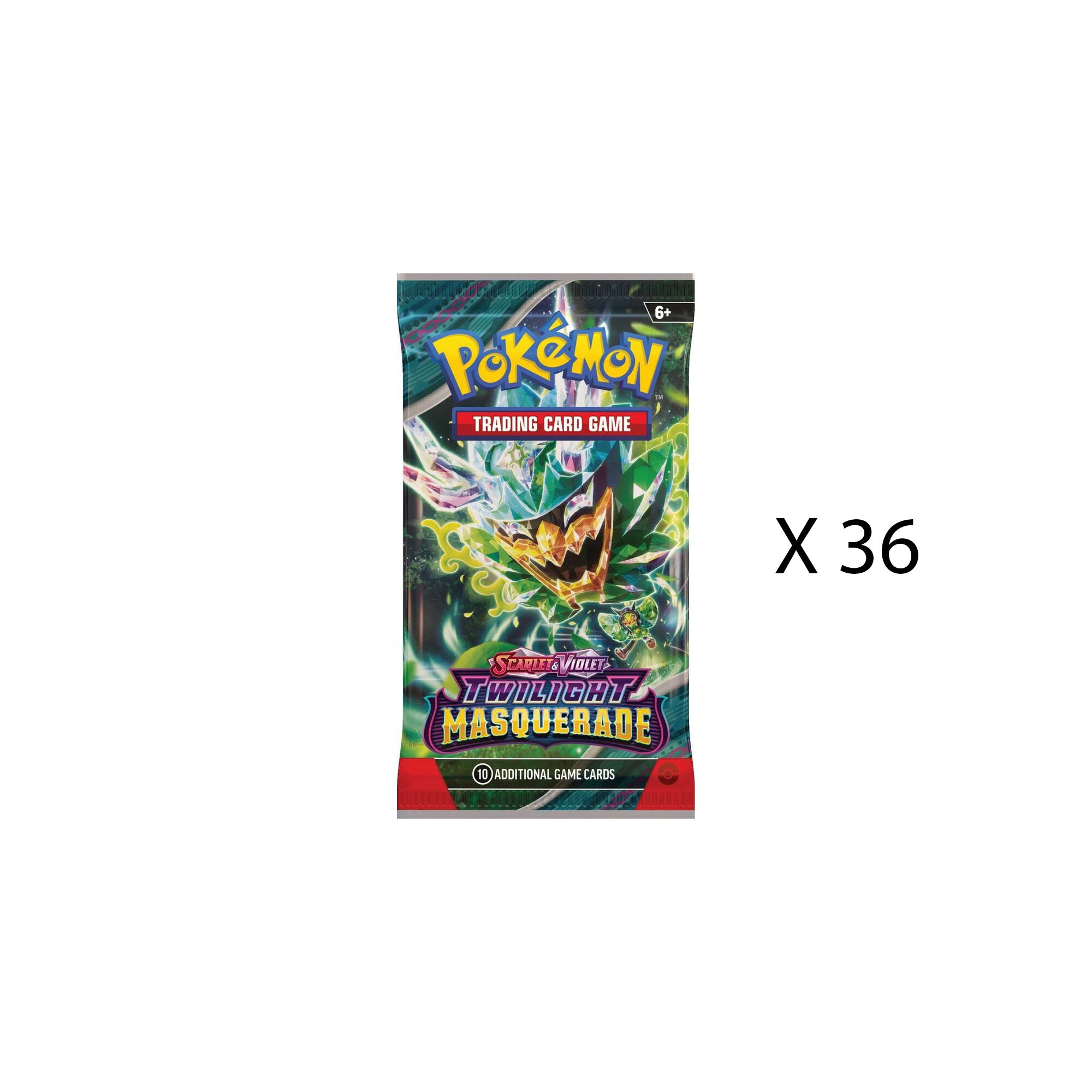 Pokémon Twilight Masquerade 36 Booster Pack Bundle