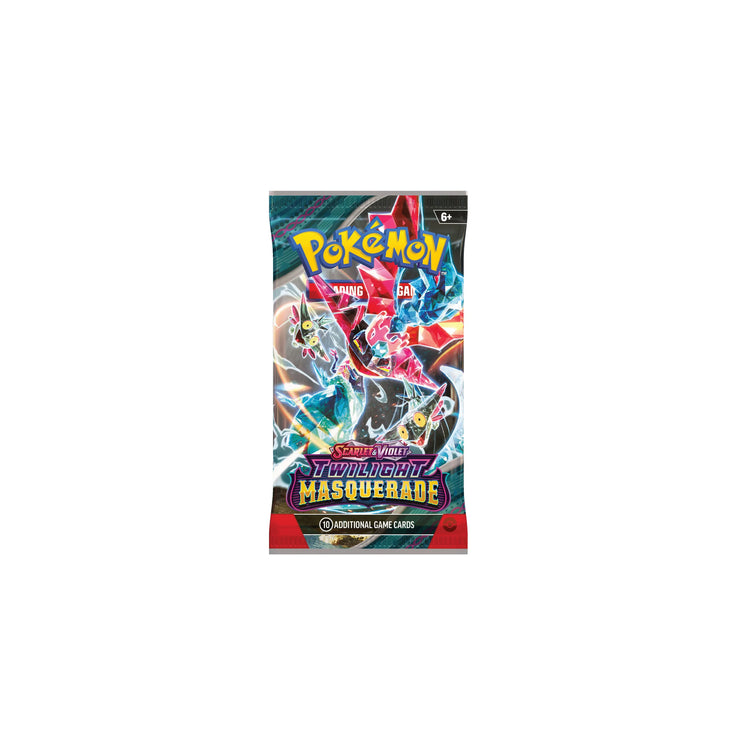 Pokemon TCG: Twilight Masquerade Booster Pack - Factory Sealed, English Pokemon Booster Pack Pokemon TCG: Twilight Masquerade Booster Pack - Factory Sealed, English Pokemon Booster Pack